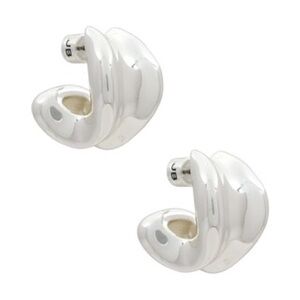 Jenny Bird Doune Chunky Hoop in Silver